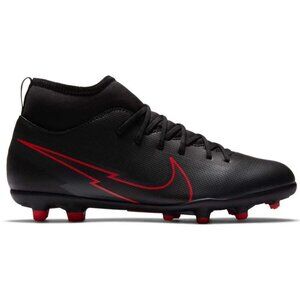 Nike Jr Mercurial Superfly 7 Club FG/MG Soccer Football Cleats Black NWT 4.5Y